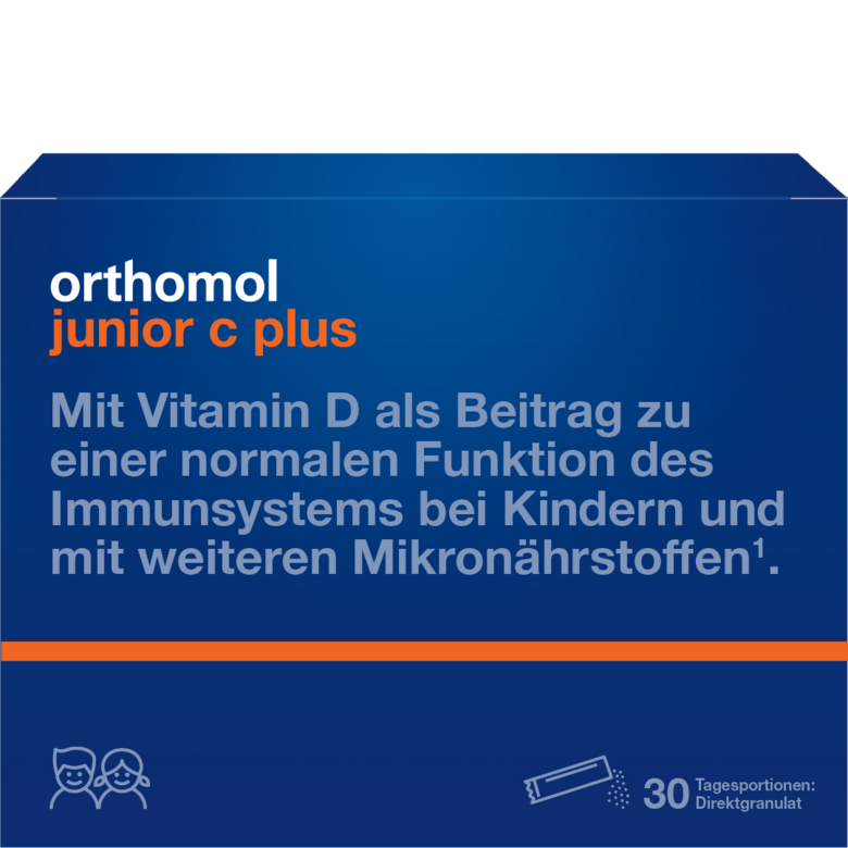 Bērna augšanai un attīstībai Orthomol Junior C plus granulas