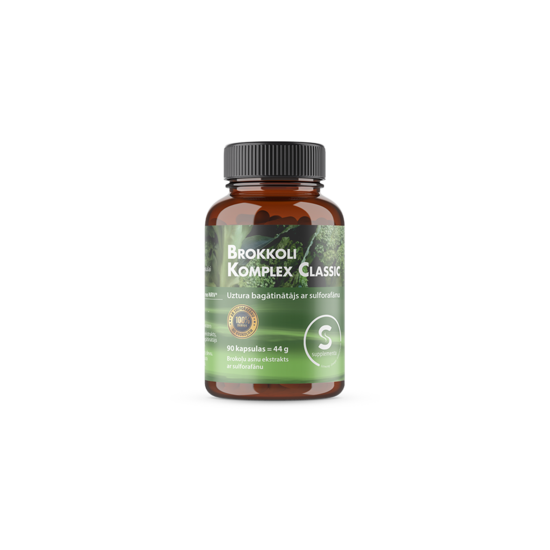 Brokoļu asnu ekstrakts ar sulforafānu