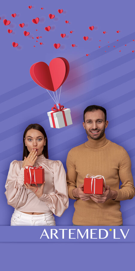 Atceries apsveikt Valentīna dienā!